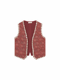 Maison Hotel - Dylan Shell Trimmed Boho Vest