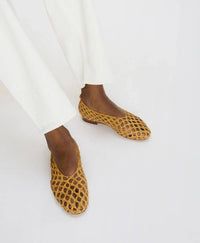 Mansur Gavriel - Women's Woven Ballerina Shoes