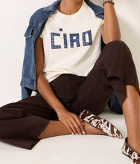 Clare V. - Block Ciao Classic Tee