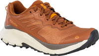Oboz Men's Katabatic Wind Low Trail Shoes in copper - men's shoe - detail view