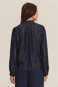 Velvet By Graham & Spencer - Cynthia Long Sleeve Boho Top