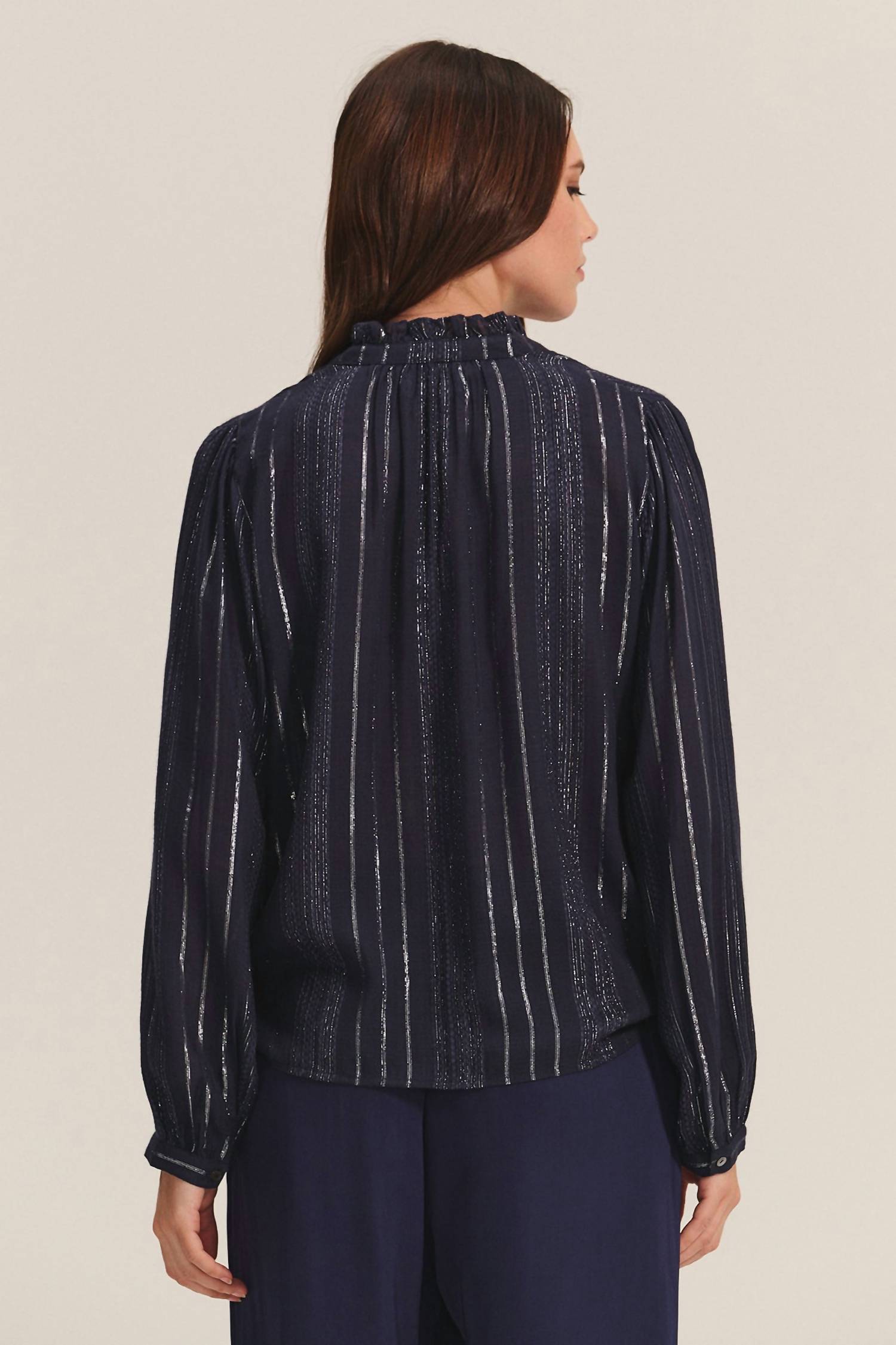 Velvet By Graham & Spencer - Cynthia Long Sleeve Boho Top