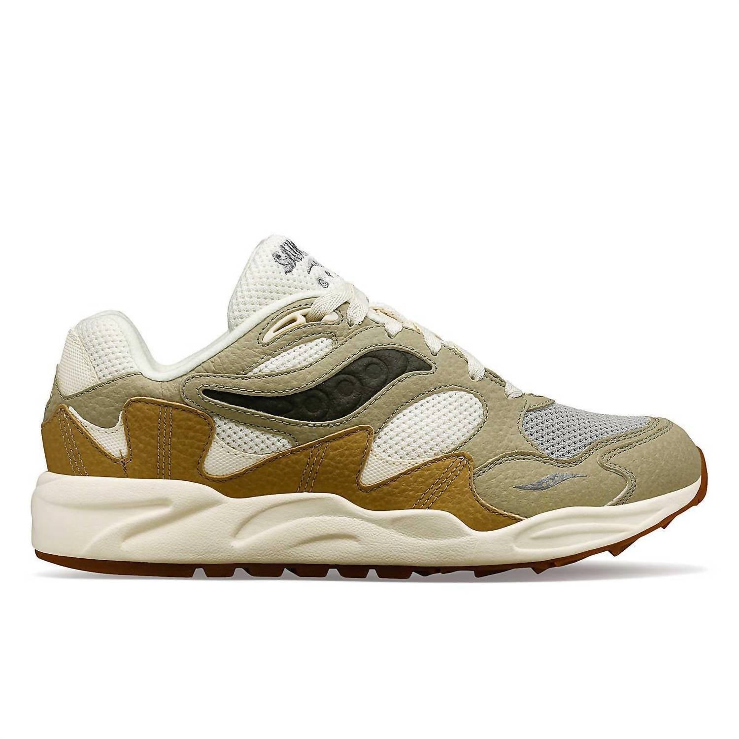 Saucony - Unisex Grid Shadow 2 Mushroom Shoes
