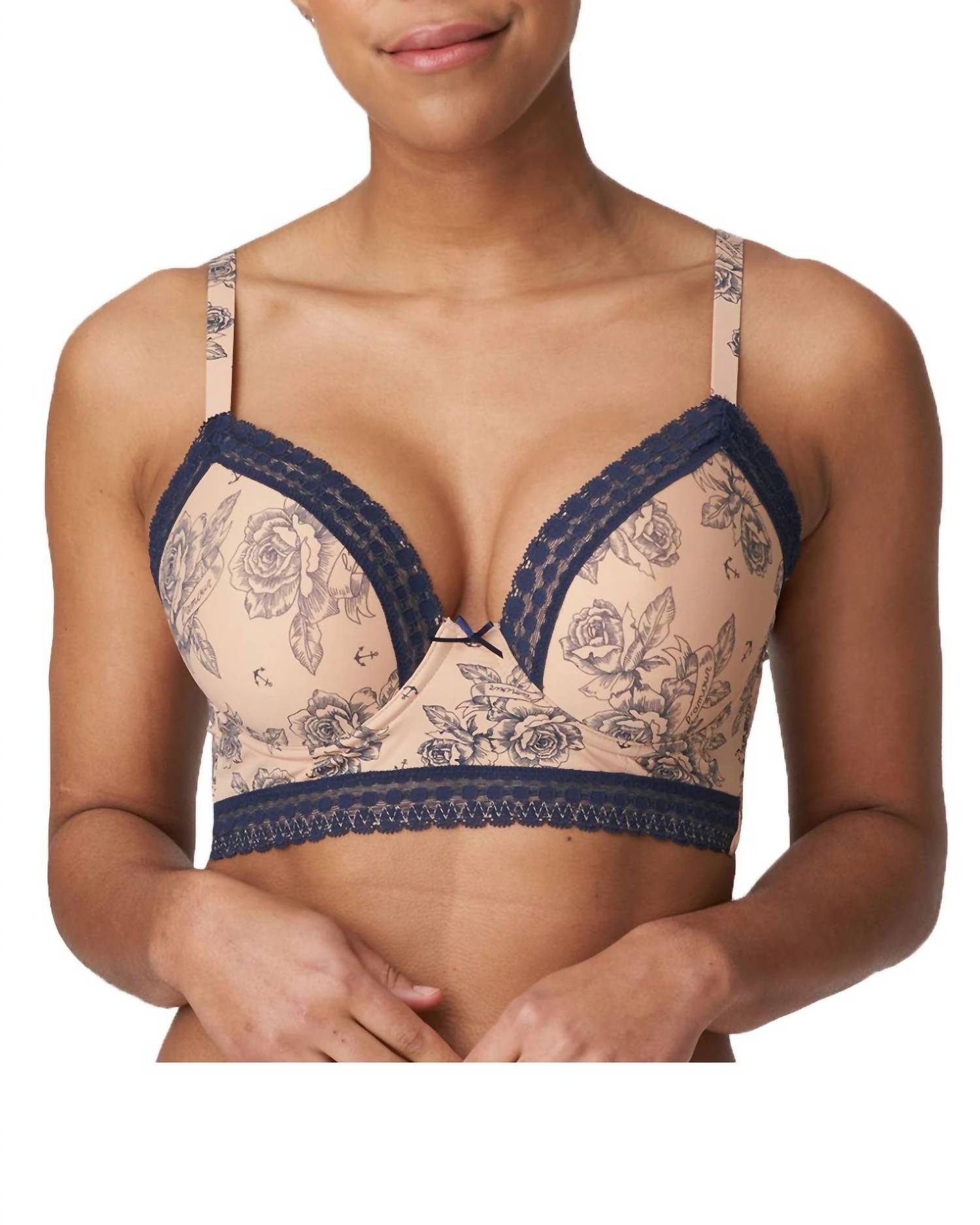 Twist - Matama Padded Longline Bra