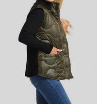 Peace Of Cloth - Quilted Snap Vest