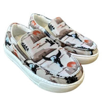 Shea Baby Boy's Desert Sky Sneaker in white - kids' sneaker