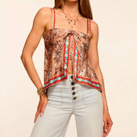 Ramy Brook - Vera Tie-front Tank Top