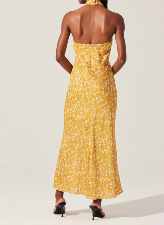 Astr - Marissa Halter Neck Midi Dress