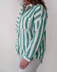 Urban Daizy - Vertical and Horizontal Striped Shirt