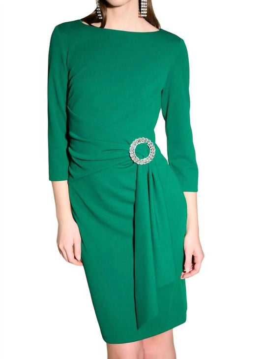 Joseph Ribkoff - BUCKLE SHEATH DRESS