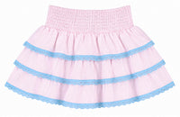 Theme - Girls' Gemma Pin Strips Mini Skirt