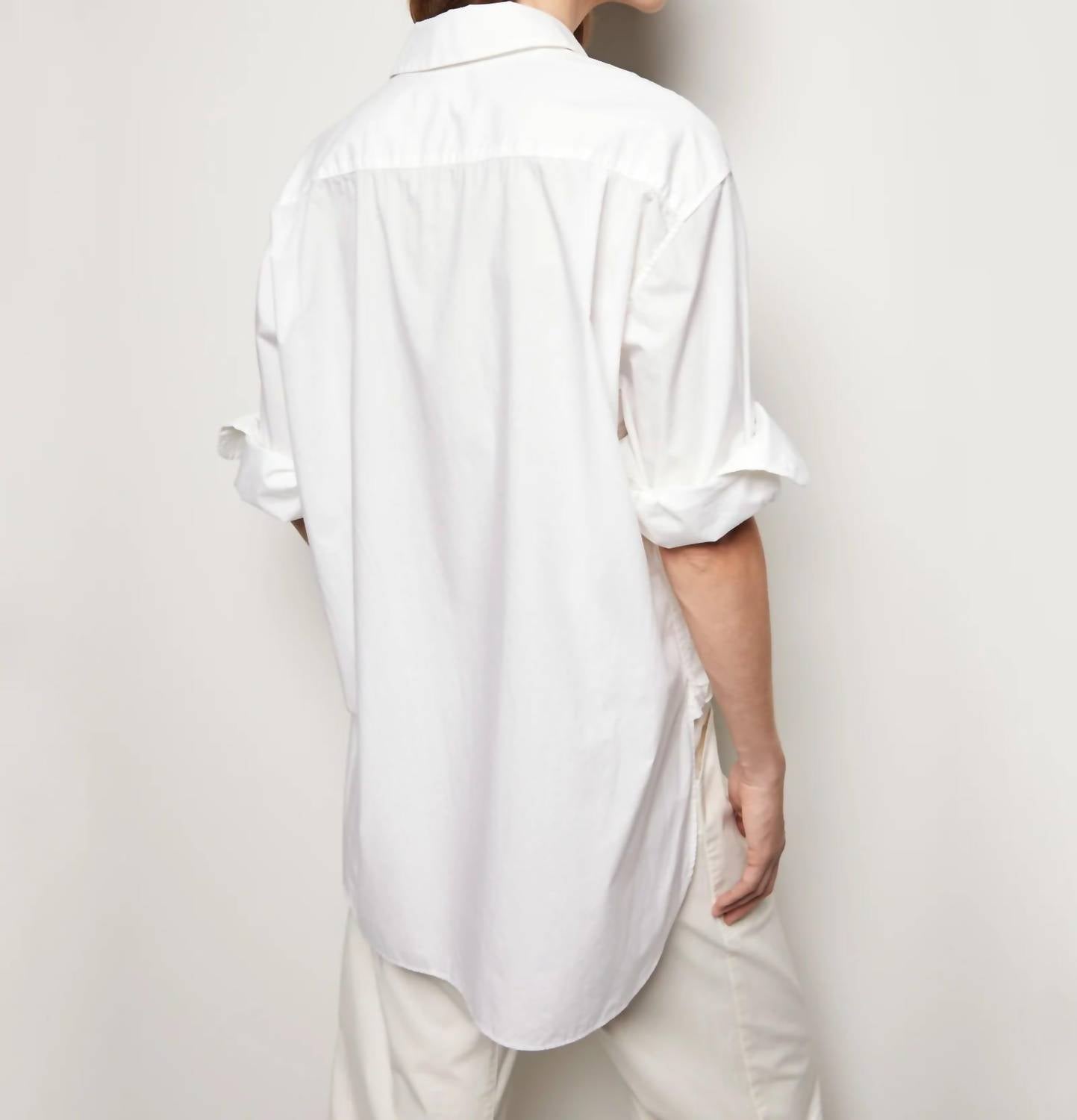 Nili Lotan - Yorke Oversized Button Shirt