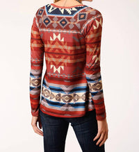 Roper - Aztec Pull Over Sweater