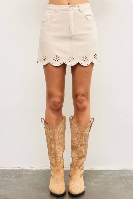 Mustard Seed - Women's Prairie Petals Skirt