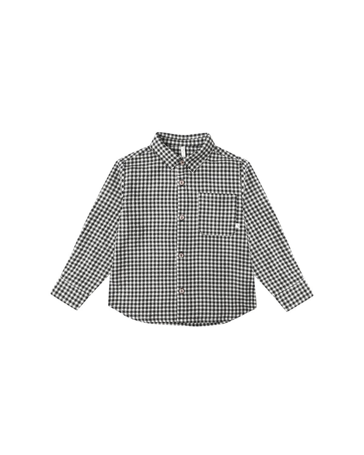 Rylee + Cru - Kid's Collared Long Sleeve Shirt