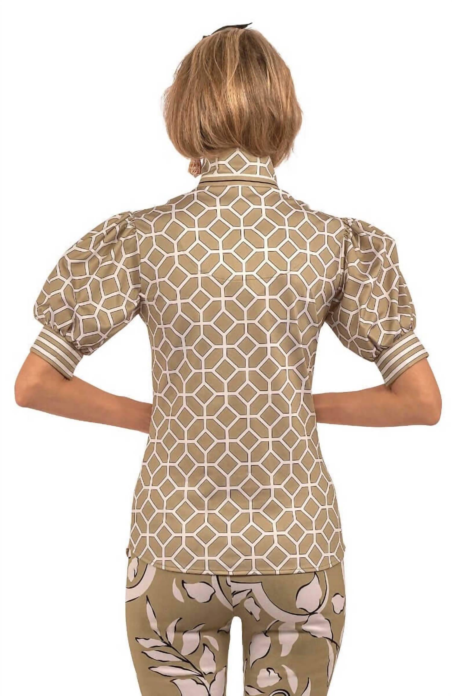 Gretchen Scott - Puff Sleeve Top