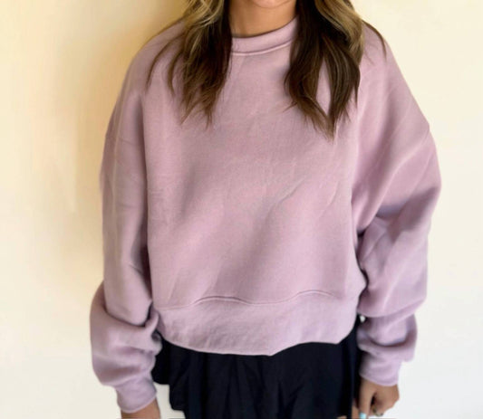 Pretty Follies - Daely Dropped Shoulder Sweatshirt