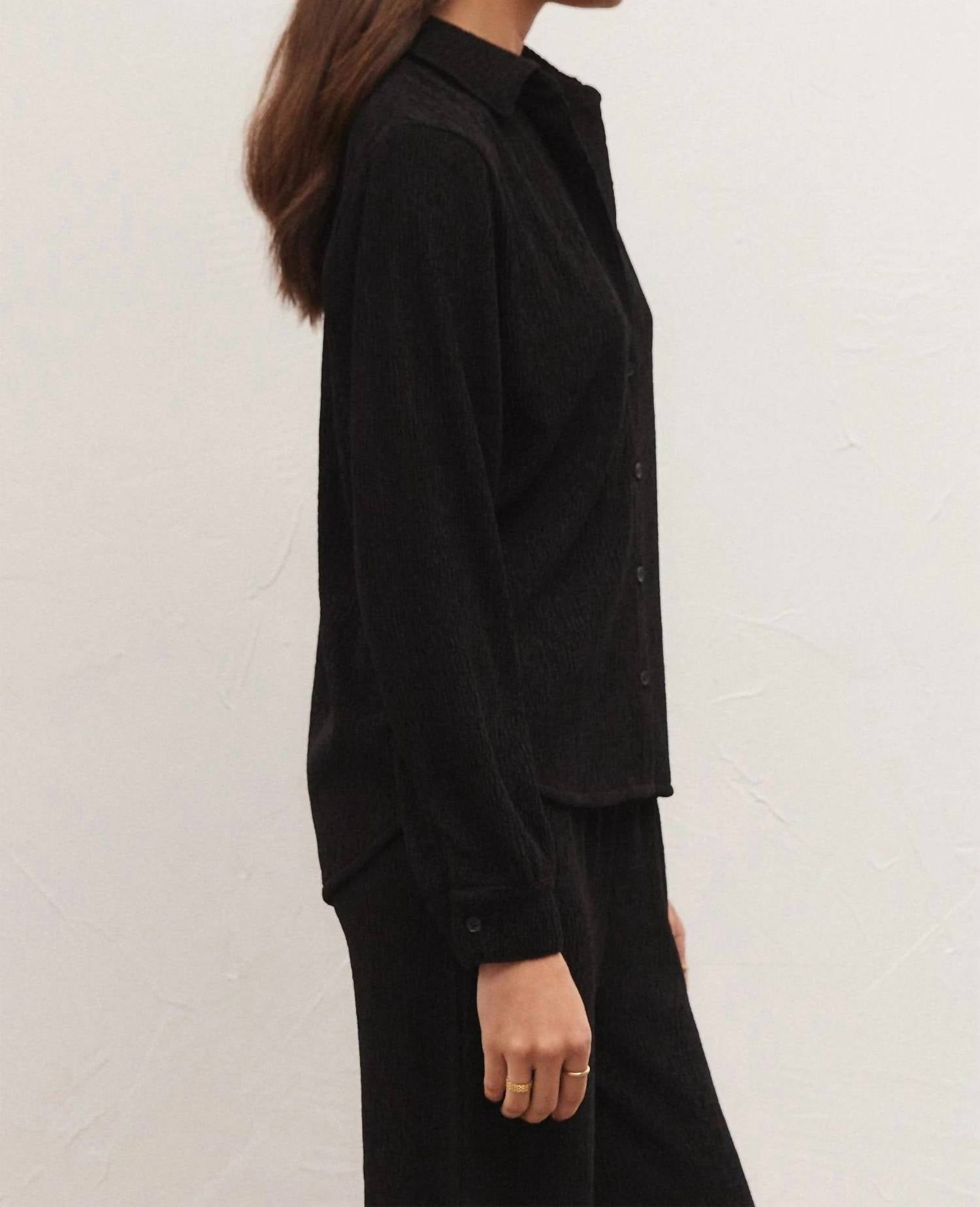 Z Supply - Lyrical Crinkle Knit Shirt