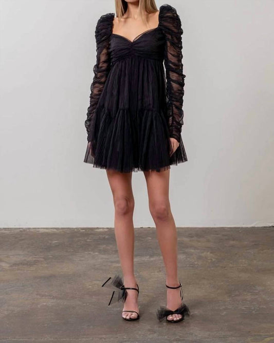 Moon River - Raquel Ruched Mini Dress