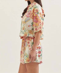 Entro - Botanical Print Top
