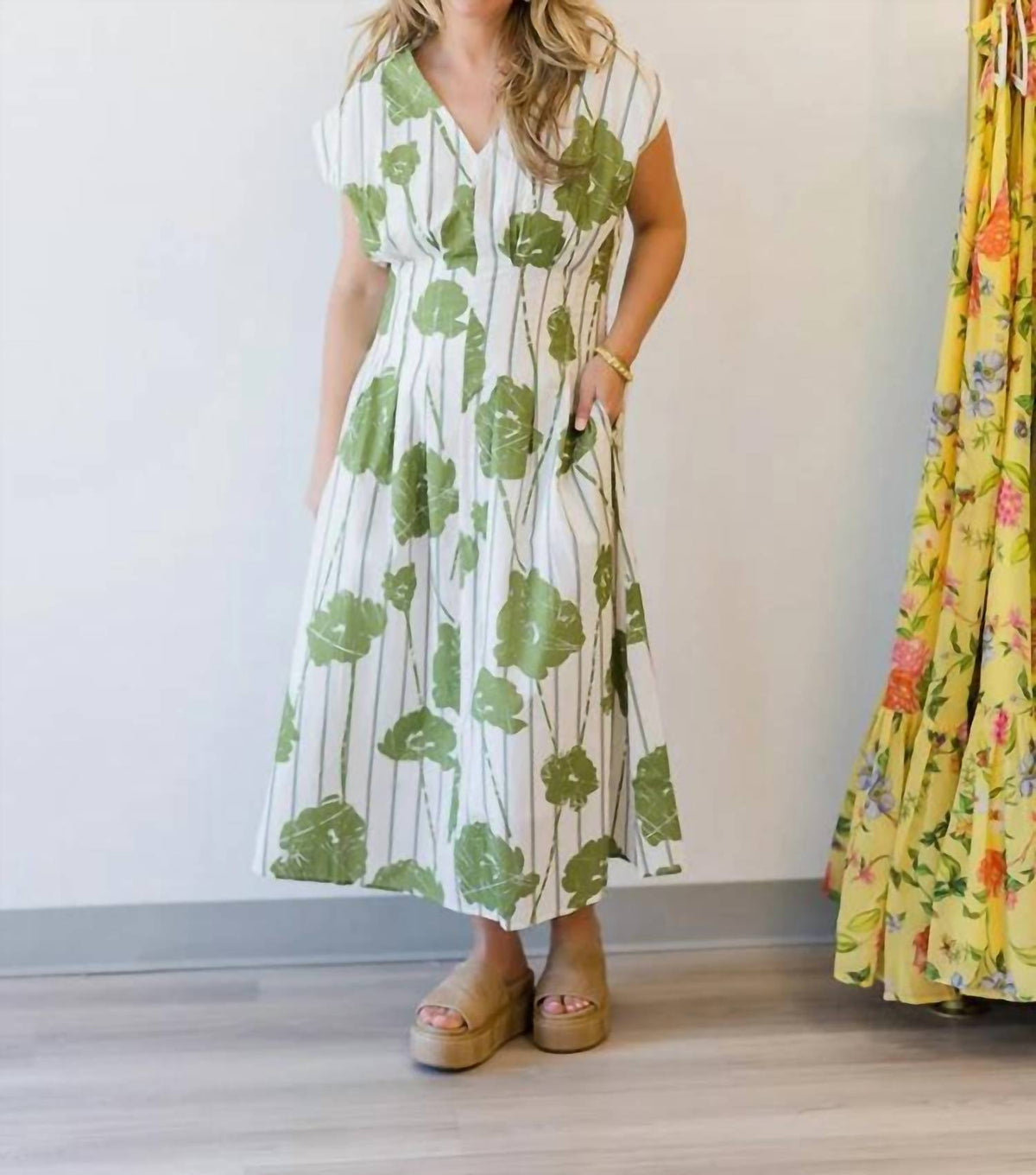Thml - Women's Garden Stroll Midi Dress