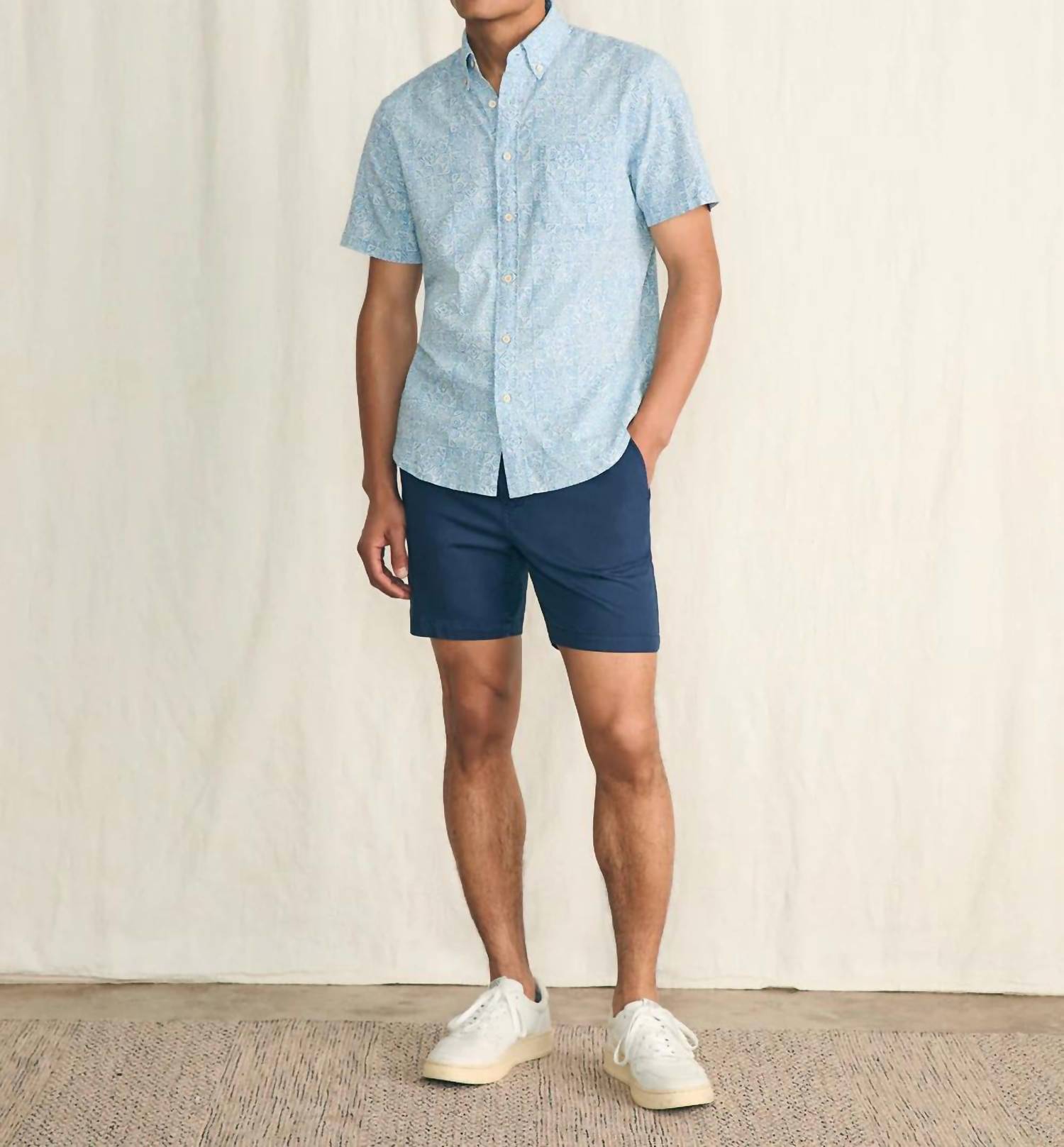 Faherty - Short Sleeve Stretch Playa Shirt