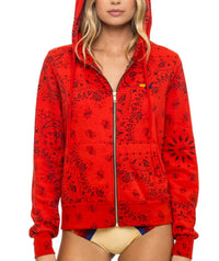 Aviator Nation - Bandana Zip Hoodie