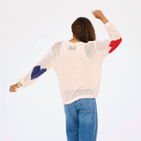 Kerri Rosenthal - Women's Catch Open Stitch Sweater
