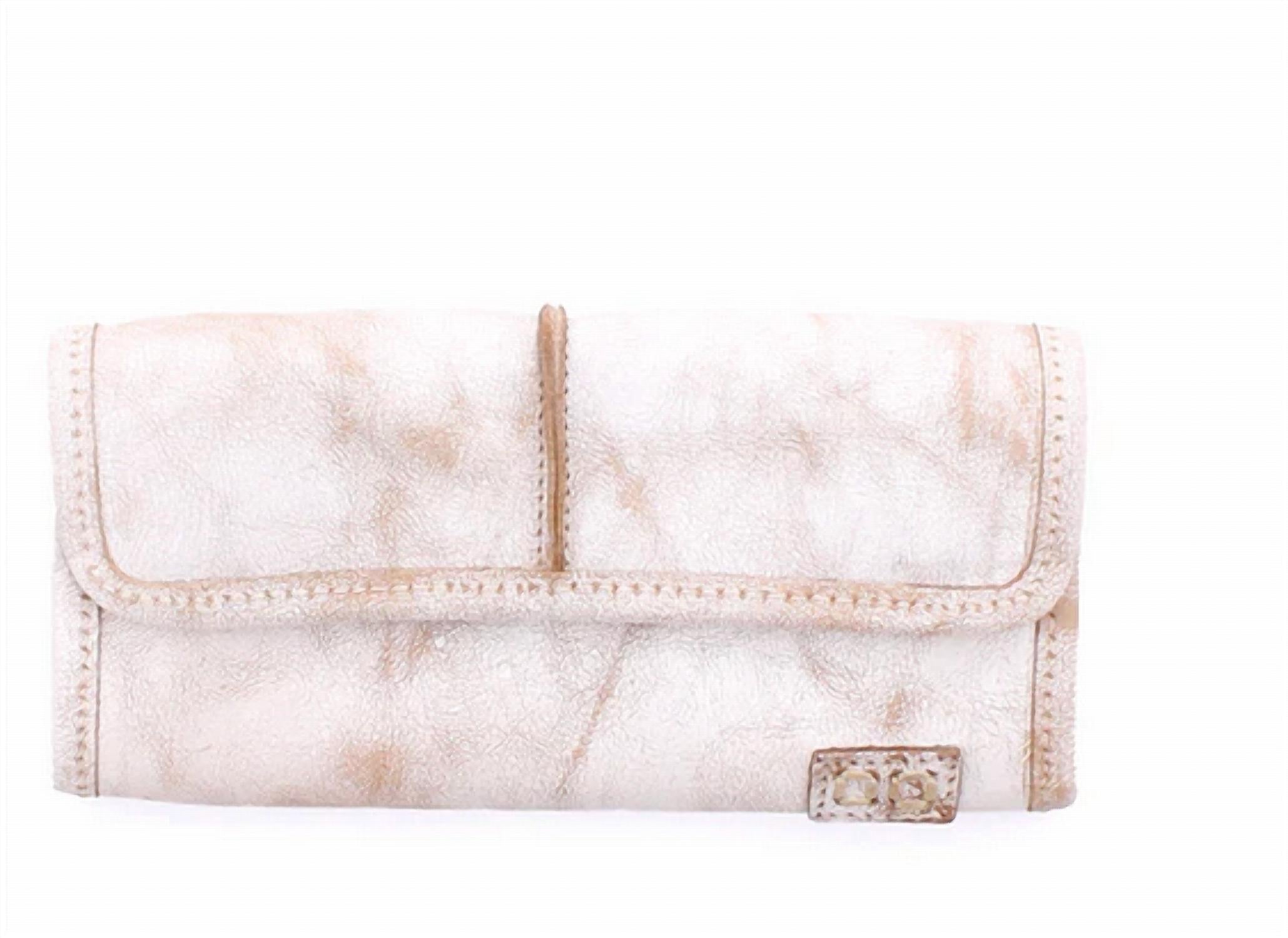 BEDSTU CANTON LEATHER WALLET in nectar lux 2 - women's bag