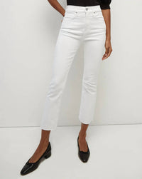 Veronica Beard - Carly Kick Flare Raw Hem Jeans