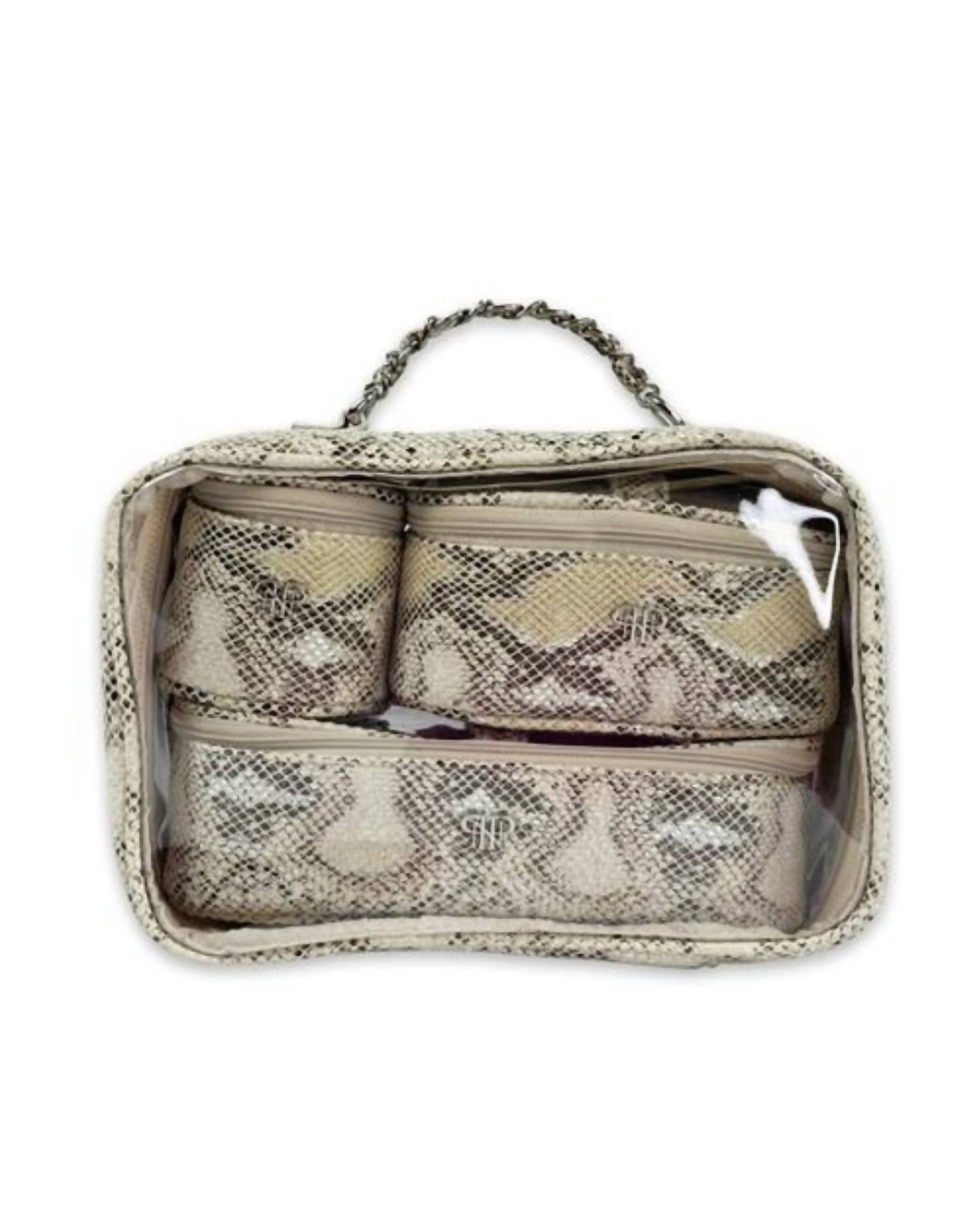 Pursen - Women's Trio Jet Setter Travel Case Bag