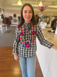 Ivy Jane - Juana Embroidered Top