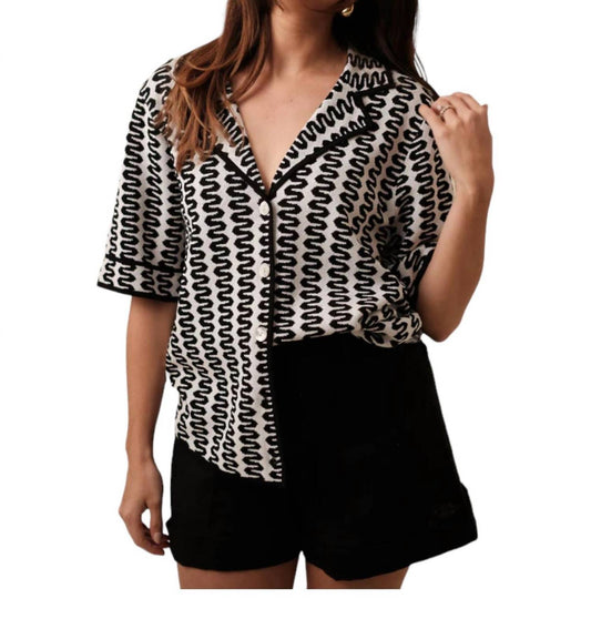 Lucy Paris - Fiji Knit Shirt