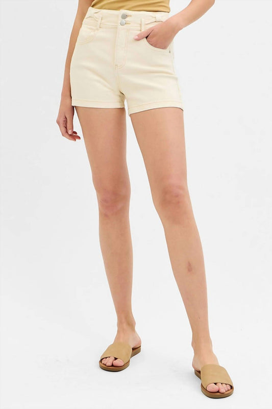 Risen - Tummy Control High Rise Bow Detail Short