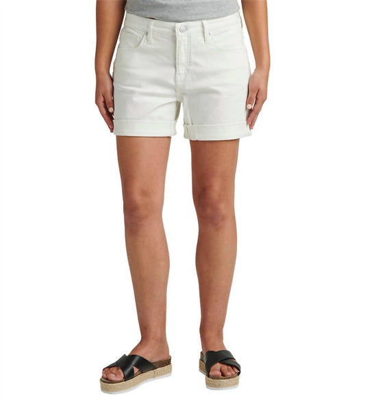 Alex Boyfriend Mid Rise Short