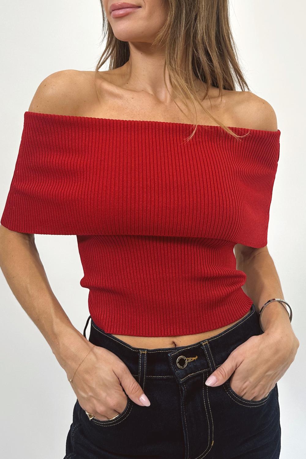 Olivaceous - Rowan Knit Top