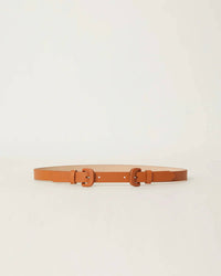 B-LOW THE BELT Women's Ollie Double Belt in coffee - women's accessory