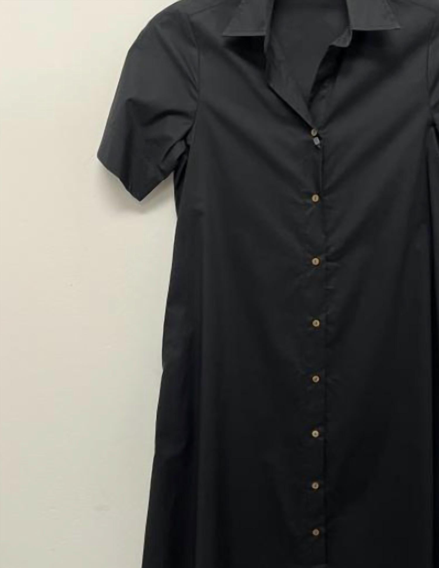 Vlt'S By Valentina'S - Women's Cotton Poplin Shirt Dress