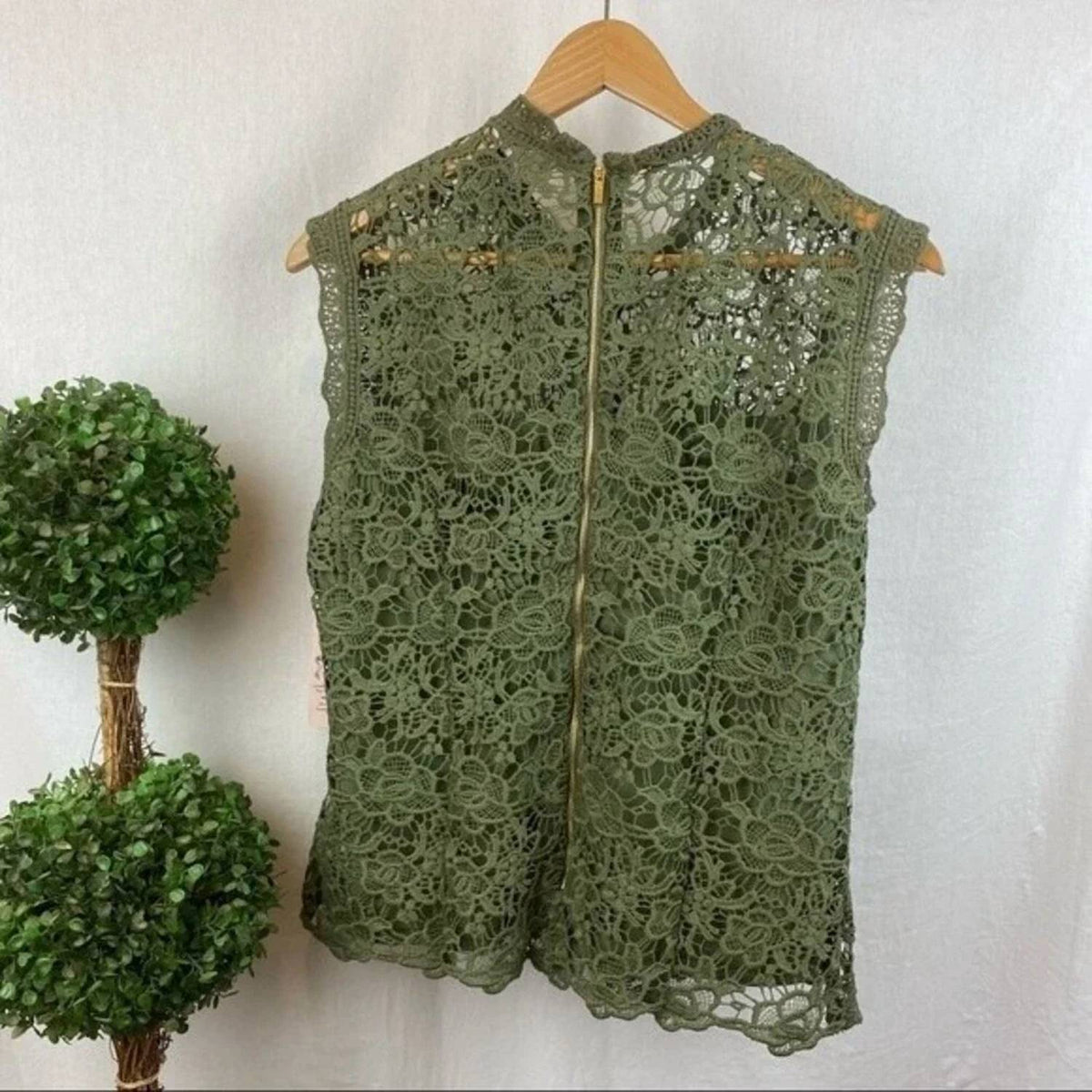 Nanette Lepore - Winding Vines Lace Top