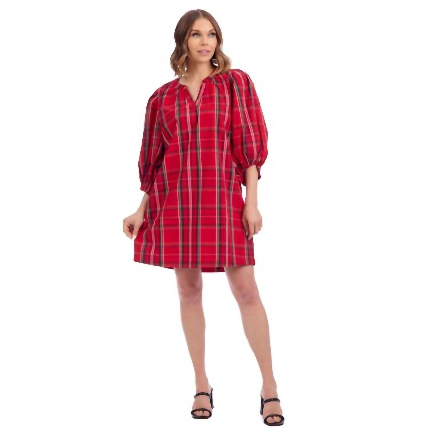 Mudpie - Babs Balloon Sleeve Dress
