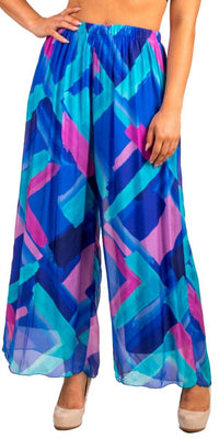 Gigi Moda - Angelo Brushstroke Silk Pants