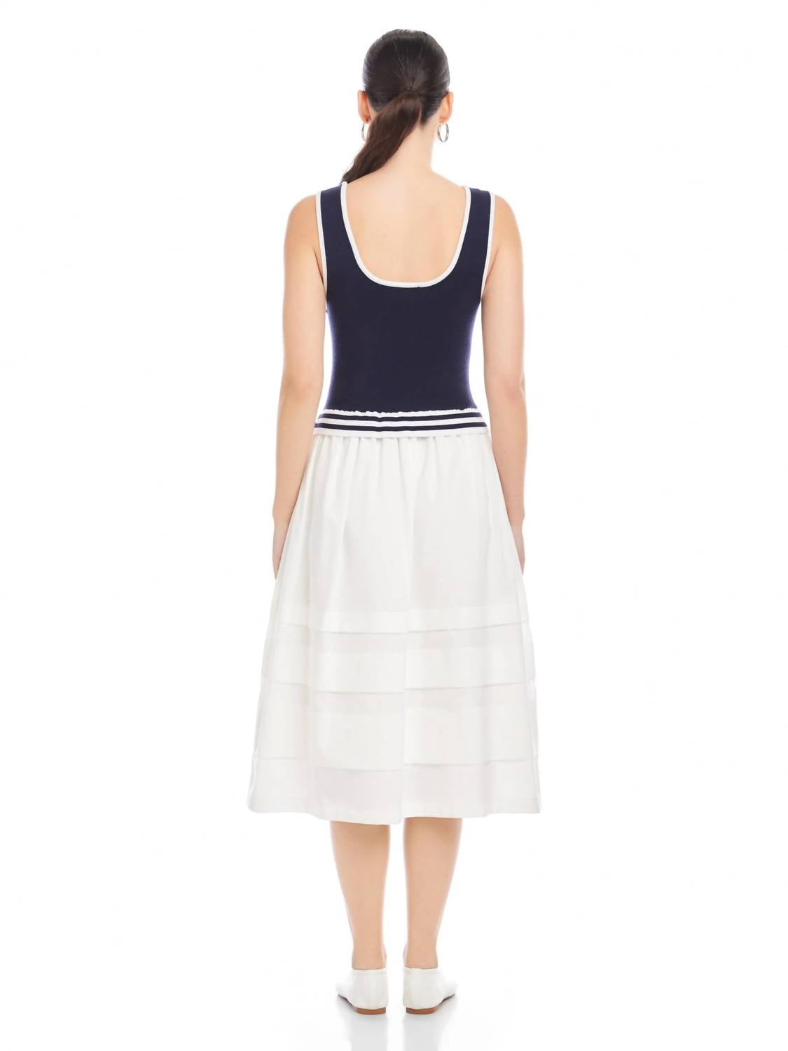 Fifteen Twenty - Thea Contrast Midi Dress