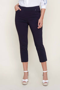 Renuar - Pull On 23" Cropped Pant