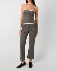 We Wore What - Cropped Straight Leg Pant