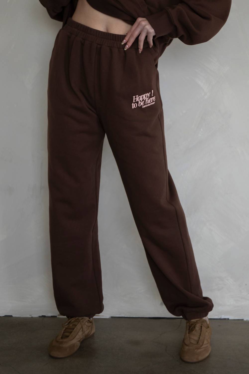 Things Between - Happy To Be Here Fleece Sweat Set
