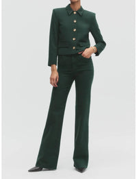 Veronica Beard - Crosbie High Rise Wide Leg Jeans