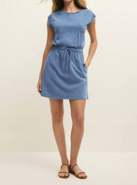 Z Supply - Kalani Jersey Denim Mini Dress