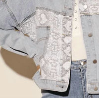 Miss Sparkling - Wild Side Denim Jacket