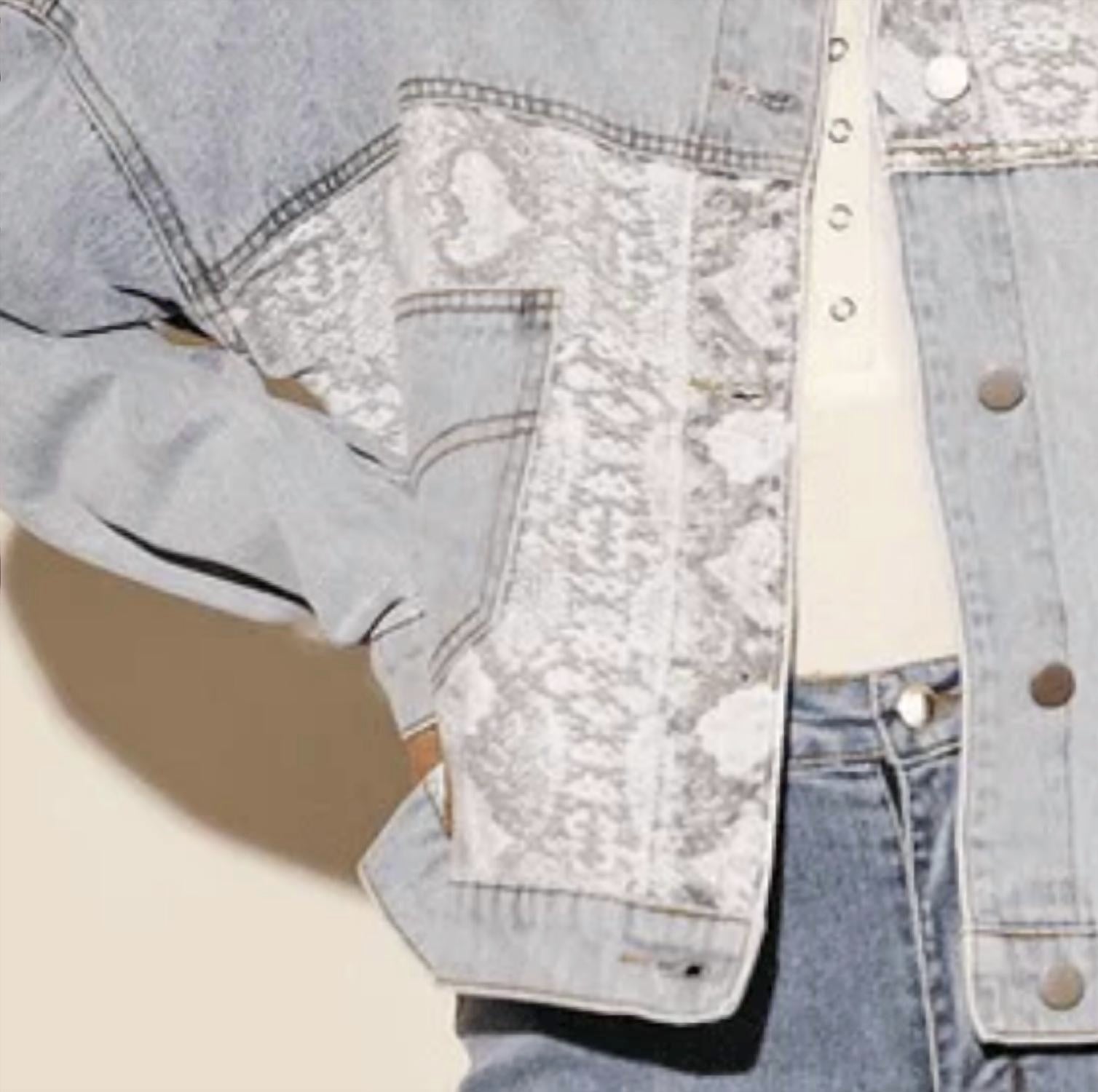Miss Sparkling - Wild Side Denim Jacket