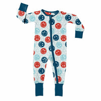 Jensen’S Jammies - Pursuit Of Happiness Zippy Romper